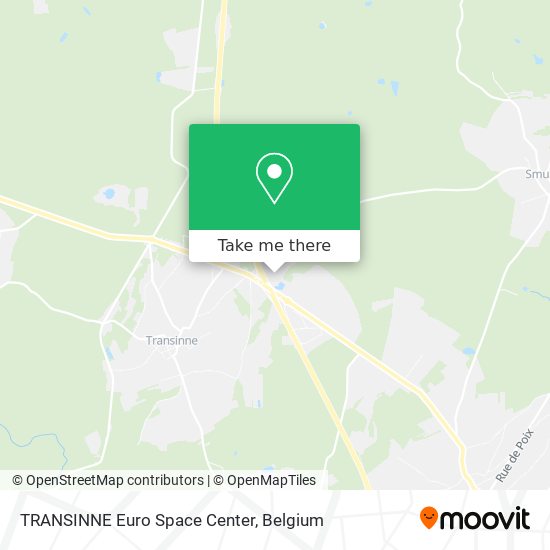 TRANSINNE Euro Space Center plan