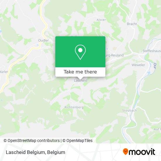 Lascheid Belgium map