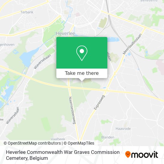 Heverlee Commonwealth War Graves Commission Cemetery map