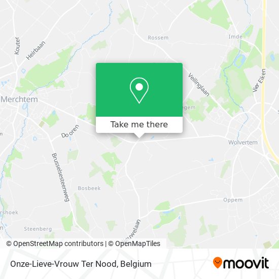 Onze-Lieve-Vrouw Ter Nood plan