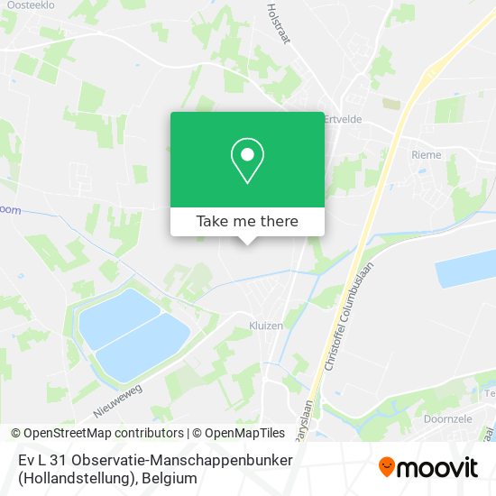 Ev L 31 Observatie-Manschappenbunker (Hollandstellung) map