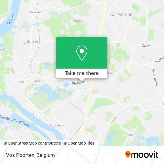 Vos Poorten map