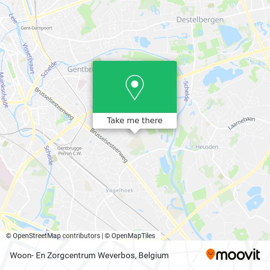 Woon- En Zorgcentrum Weverbos map
