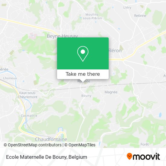 Ecole Maternelle De Bouny map