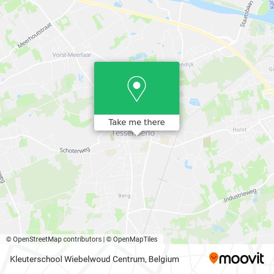 Kleuterschool Wiebelwoud Centrum map
