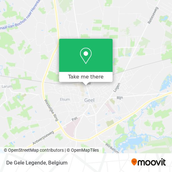 De Gele Legende map