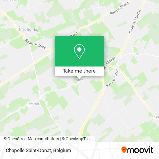 Chapelle Saint-Donat plan
