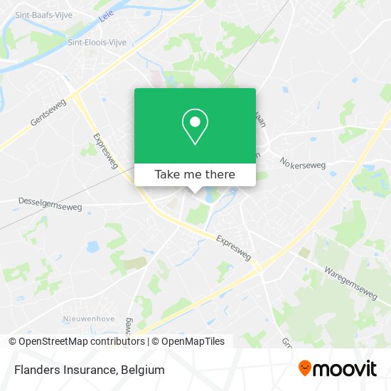 Flanders Insurance map