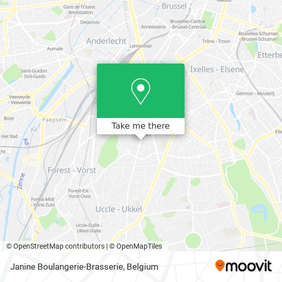 Janine Boulangerie-Brasserie map