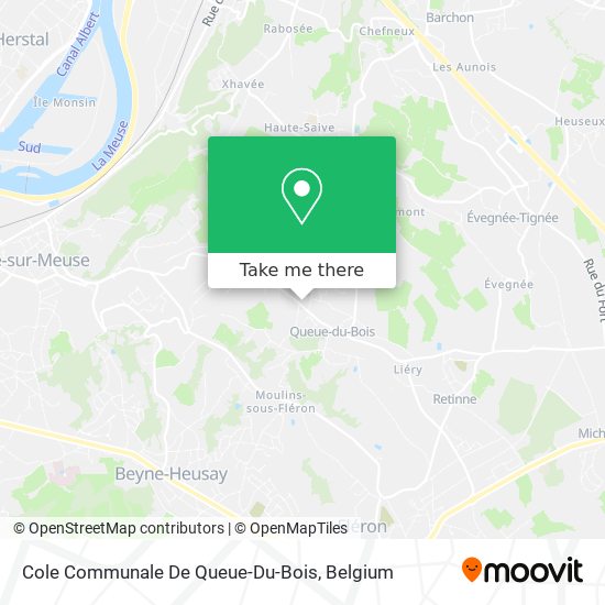 Cole Communale De Queue-Du-Bois plan