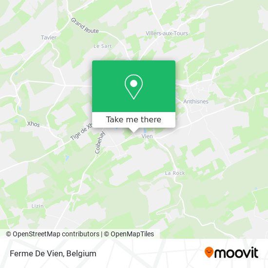 Ferme De Vien map