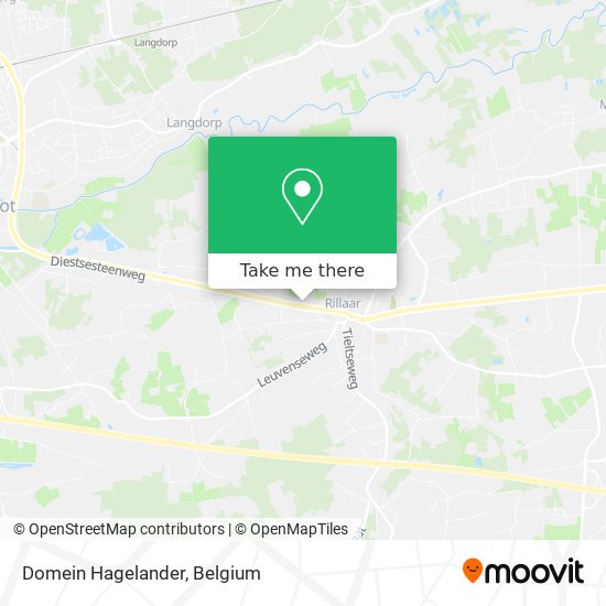 Domein Hagelander map