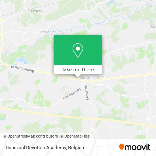 Danszaal Devotion Academy map