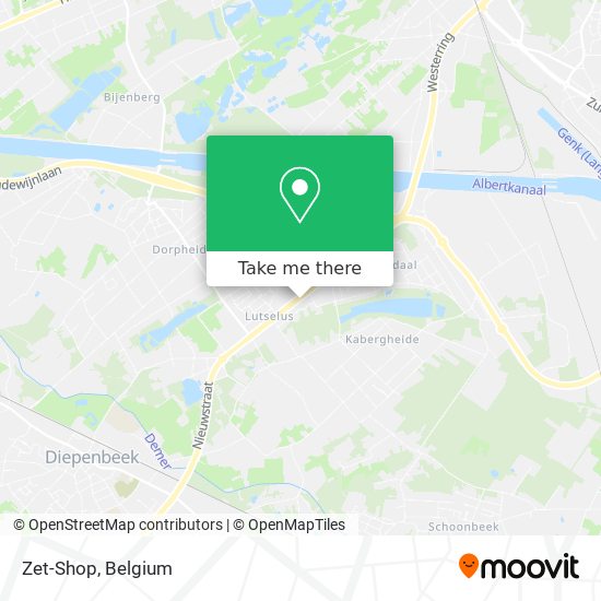 Zet-Shop map