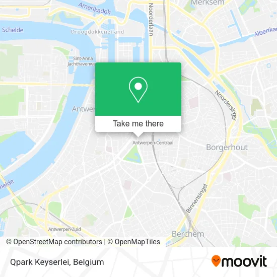 Qpark Keyserlei map