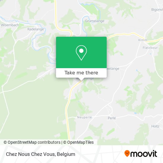 Chez Nous Chez Vous map