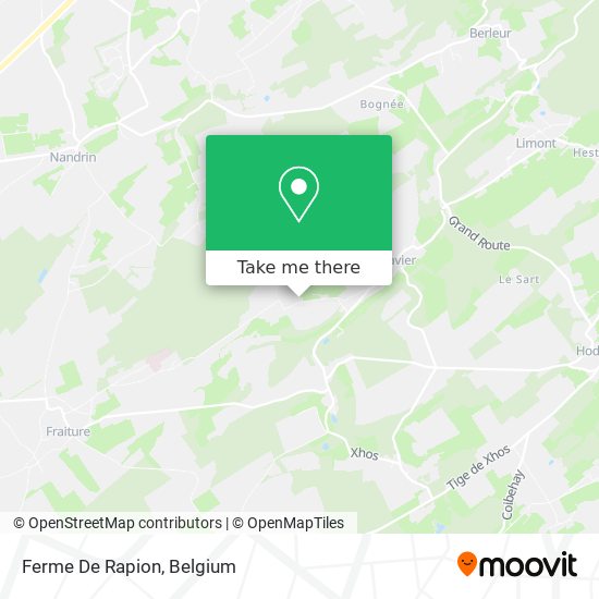 Ferme De Rapion map