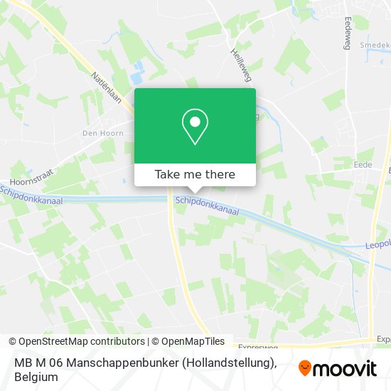 MB M 06 Manschappenbunker (Hollandstellung) map