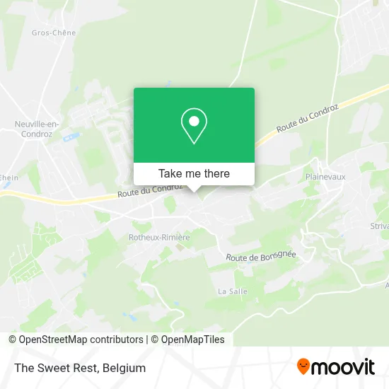 The Sweet Rest map