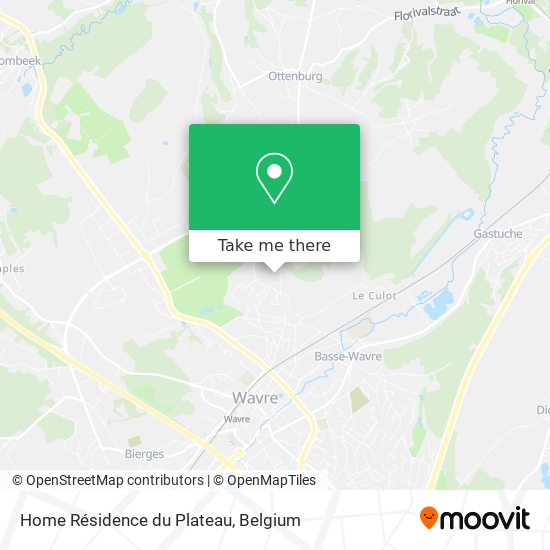 Home Résidence du Plateau map