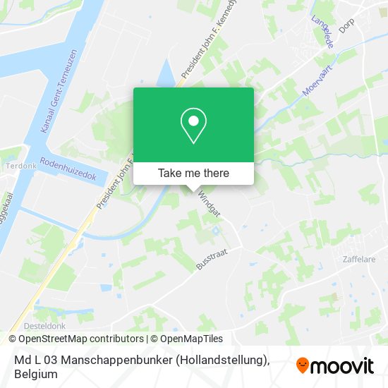 Md L 03 Manschappenbunker (Hollandstellung) map