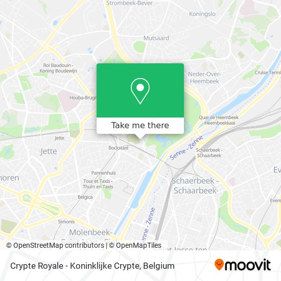 Crypte Royale - Koninklijke Crypte map