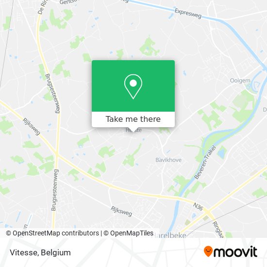 Vitesse map