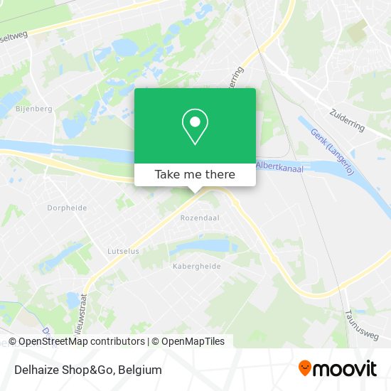 Delhaize Shop&Go plan