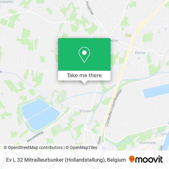 Ev L 32 Mitrailleurbunker (Hollandstellung) map