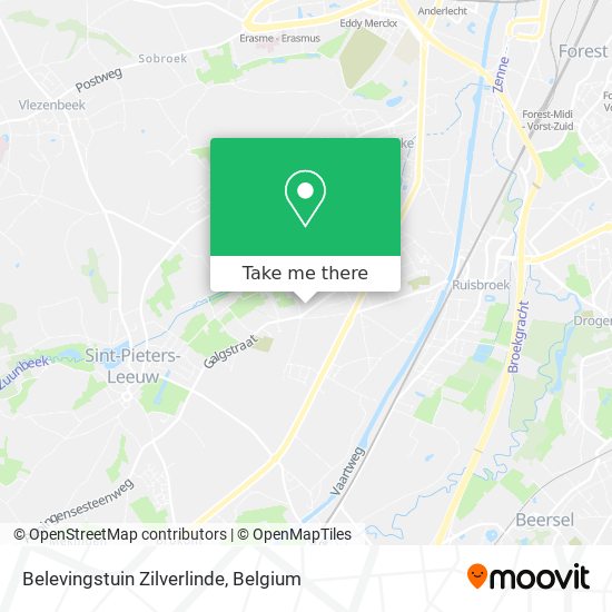 Belevingstuin Zilverlinde plan