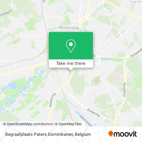 Begraafplaats Paters Dominikanen map