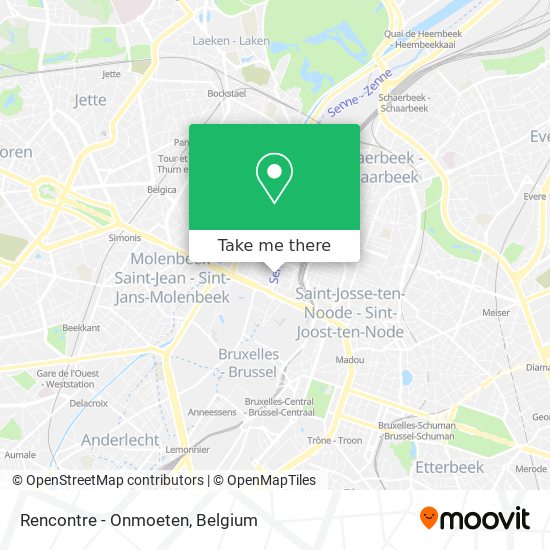 Rencontre - Onmoeten map