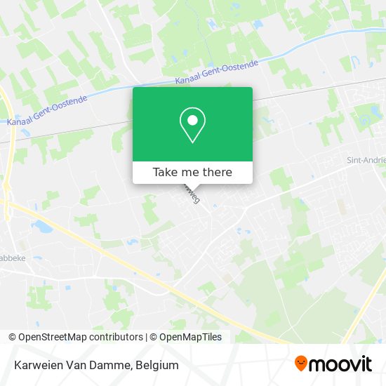 Karweien Van Damme map