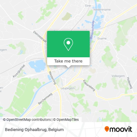 Bediening Ophaalbrug plan