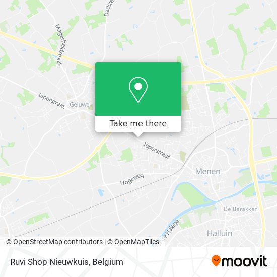 Ruvi Shop Nieuwkuis map