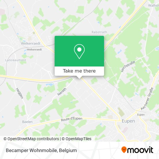 Becamper Wohnmobile map