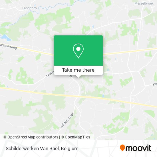 Schilderwerken Van Bael plan