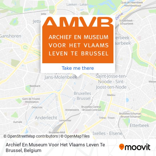 Archief En Museum Voor Het Vlaams Leven Te Brussel map