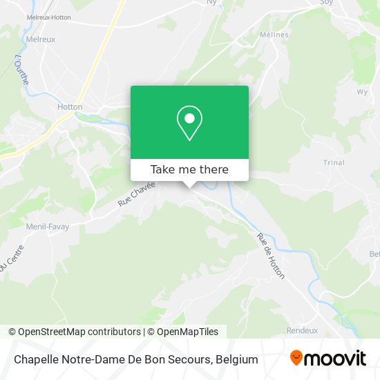 Chapelle Notre-Dame De Bon Secours plan