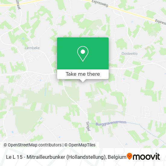 Le L 15 - Mitrailleurbunker (Hollandstellung) map