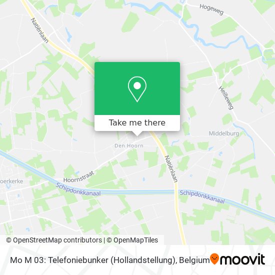 Mo M 03: Telefoniebunker (Hollandstellung) plan