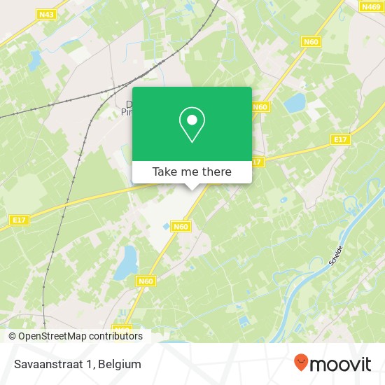 Savaanstraat 1 map