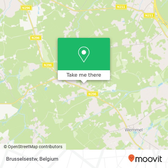 Brusselsestw map