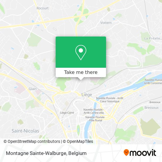 Montagne Sainte-Walburge plan