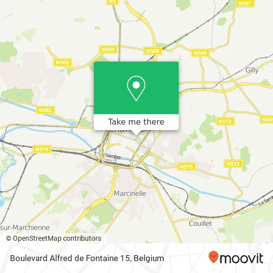 Boulevard Alfred de Fontaine 15 map