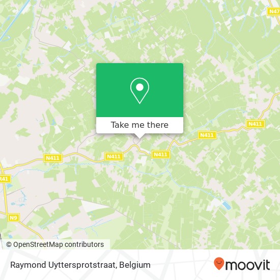 Raymond Uyttersprotstraat map