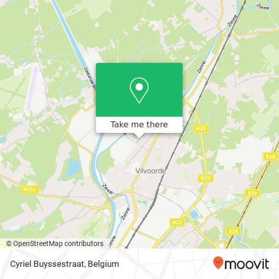 Cyriel Buyssestraat map