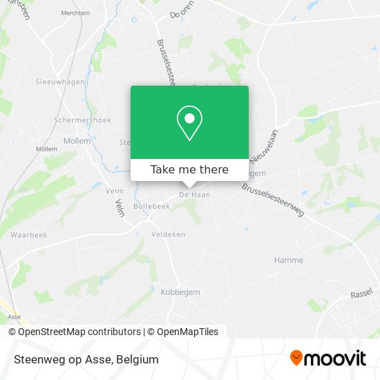 Steenweg op Asse map