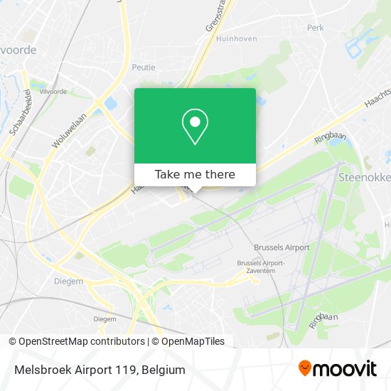 Melsbroek Airport 119 plan