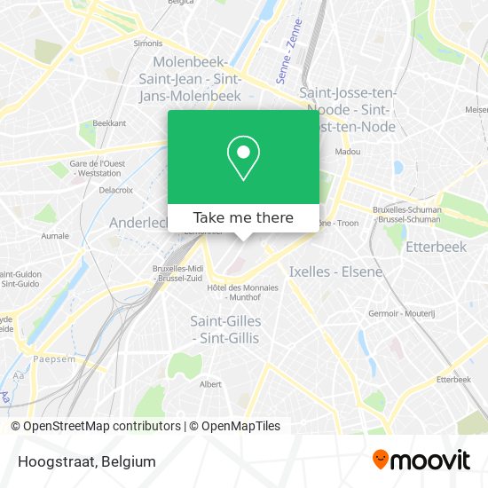 Hoogstraat map
